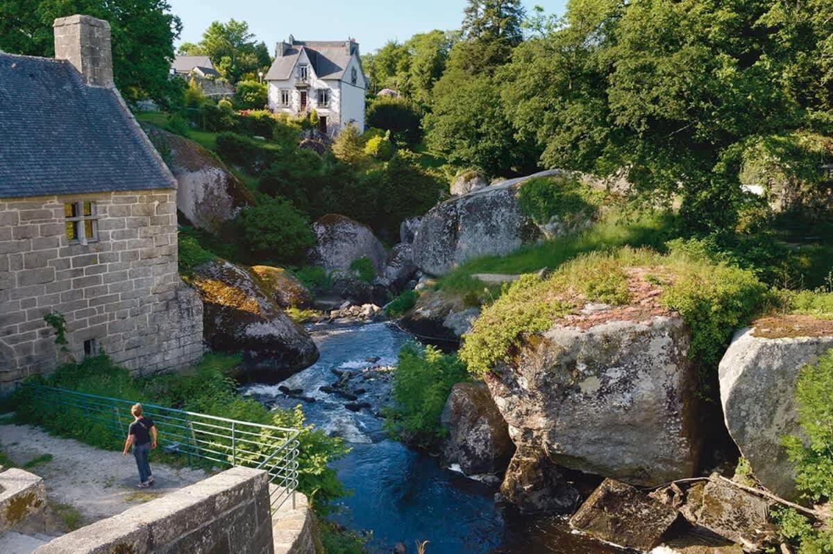 Kermartin - Maison De Famille Avec Vue Sur La Baie De Morlaix Plouézocʼh Dış mekan fotoğraf
