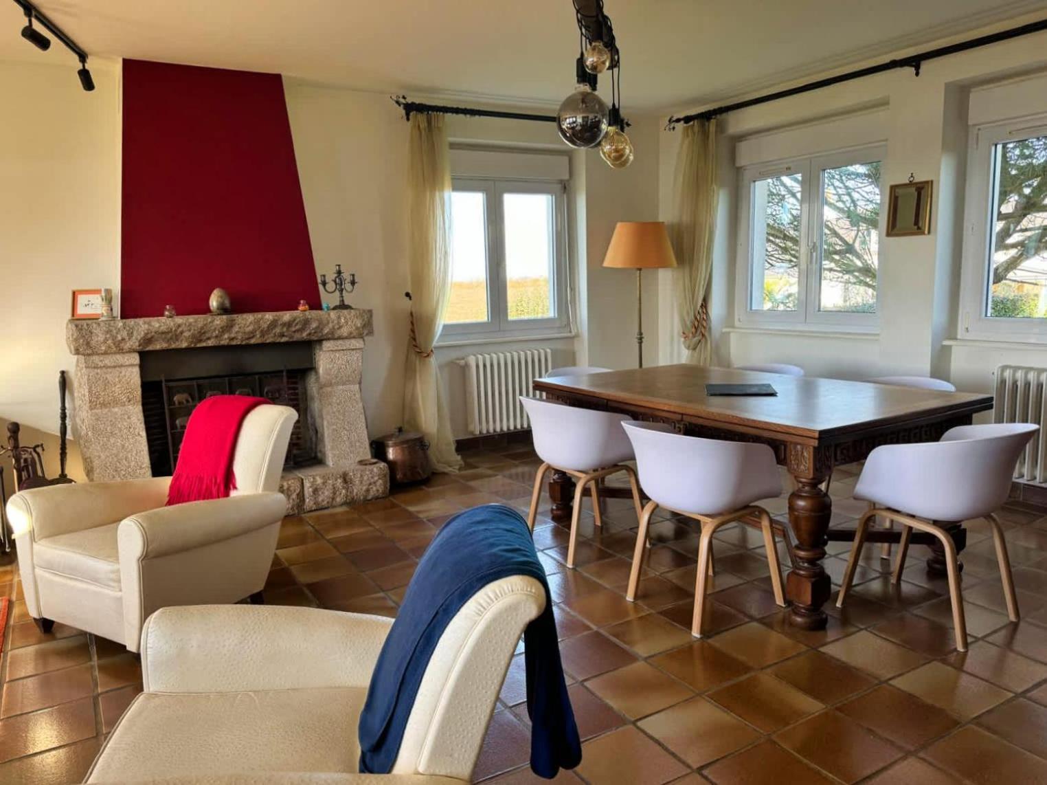 Kermartin - Maison De Famille Avec Vue Sur La Baie De Morlaix Plouézocʼh Dış mekan fotoğraf